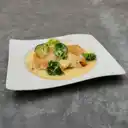 Crepe Pollo Brócoli Queso