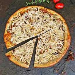 Pizza Pollo Y Champiñón