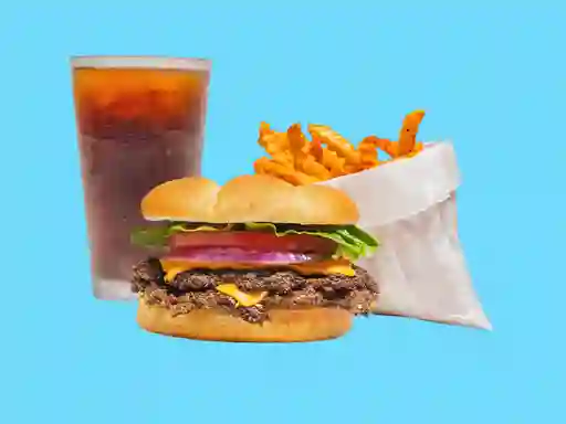 Chandler Style Burger Combo + Vegetales