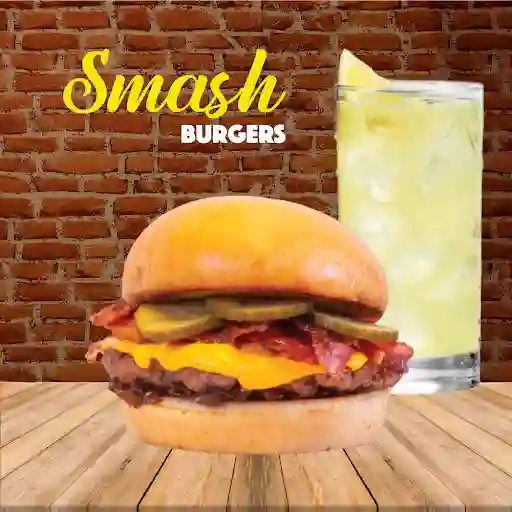 Promo Burger (L-160gr)+limonada 400Ml