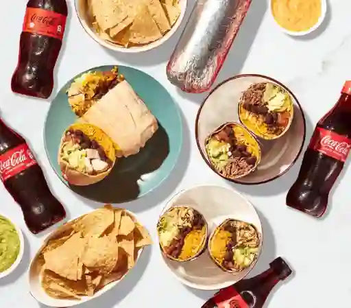 Burritos Para 4 + Bebidas