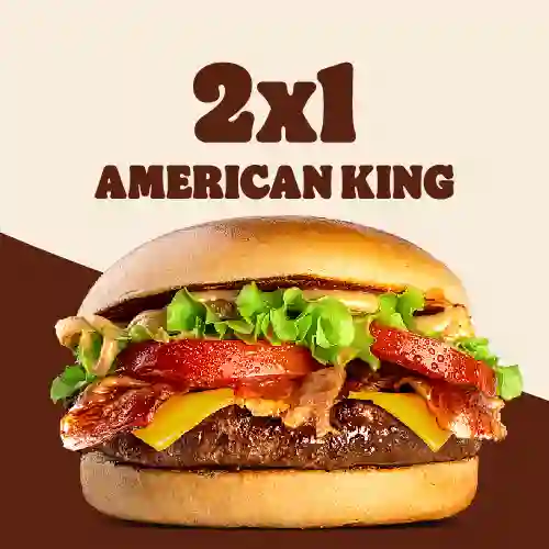 Promo 2 X 1 American King