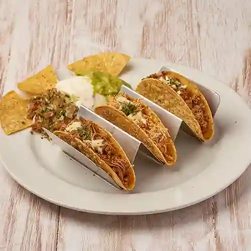 Tacos X 3 Pollo