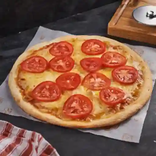 Pizza Tomate Con Queso Large