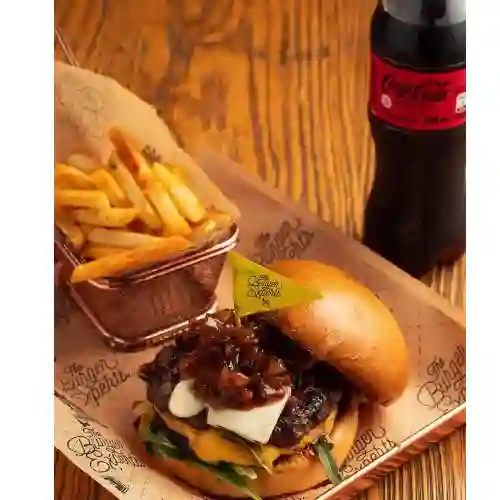 Burger Jack Philadelphia + Coca-cola