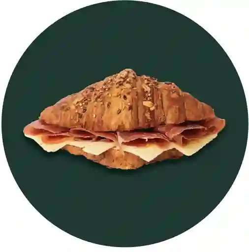 Croissant Cereal Jamón Serrano & Queso