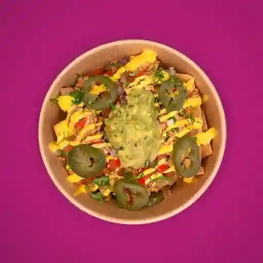 Nachos De Pollo Chipotle