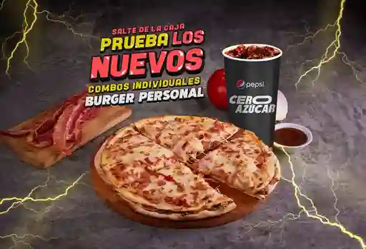 Combo Pizza Burger Personal