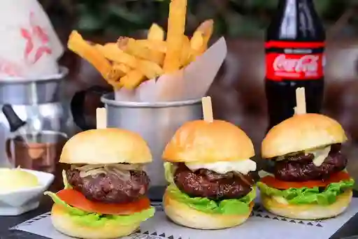 Mini Burgers Clasicas X3