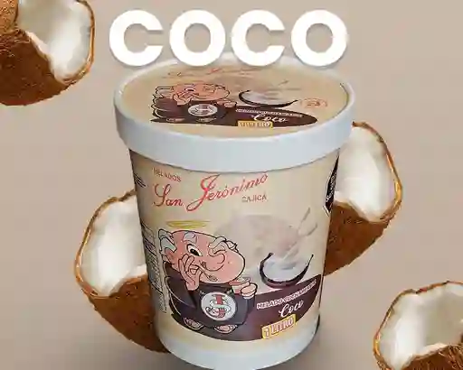 Helado Crema Coco 600gr