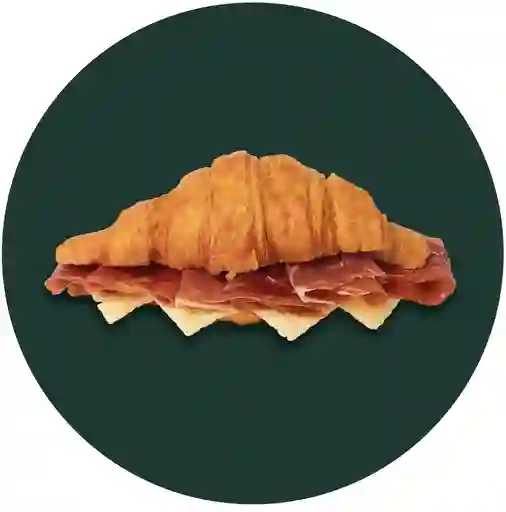 Croissant Jamón Serrano  &queso