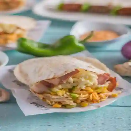 Arepa Fit Con Pollo