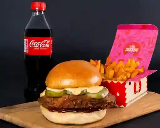 Combo Que Chicken Hot Sandwich