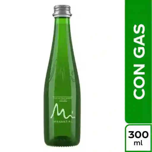 Agua Manantial Con Gas (300ml).