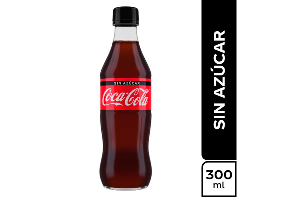 Gaseosa Coca Cola Zero 300 Ml