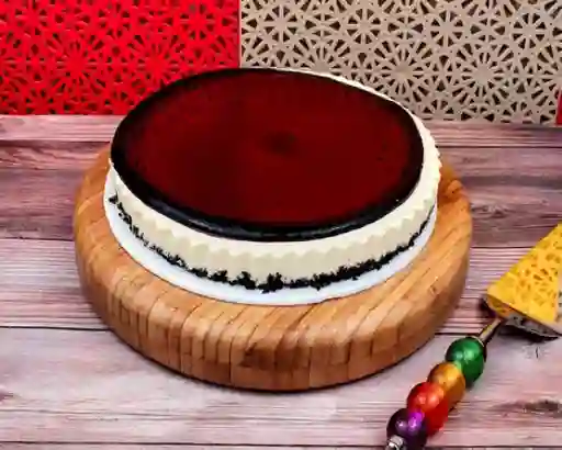 Cheesecake Agraz Mitad De Tamaño