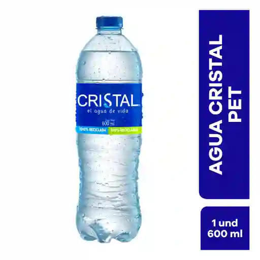 Agua Cristal Sin Gas