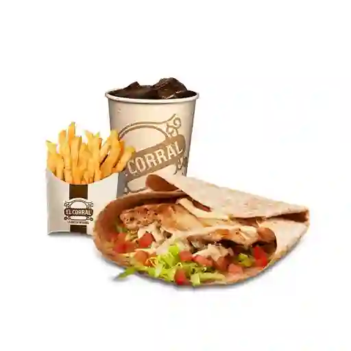 Wrap Pollo En Combo