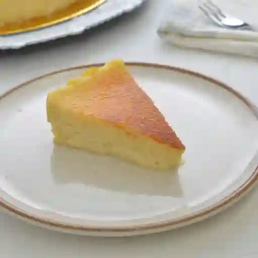 Tarta De Queso Vasca Porción