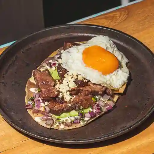 Huarache Bistec Ranchero