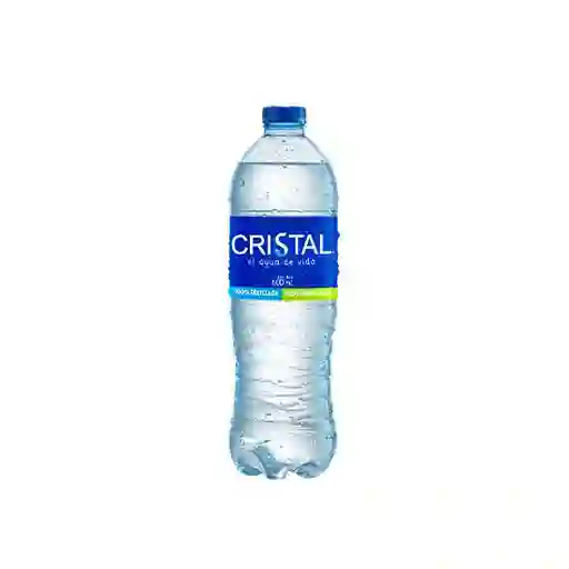 Agua Cristal Botella 600 Ml