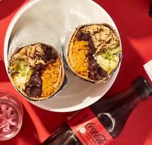Burrito + Coca Cola Sin Azúcar