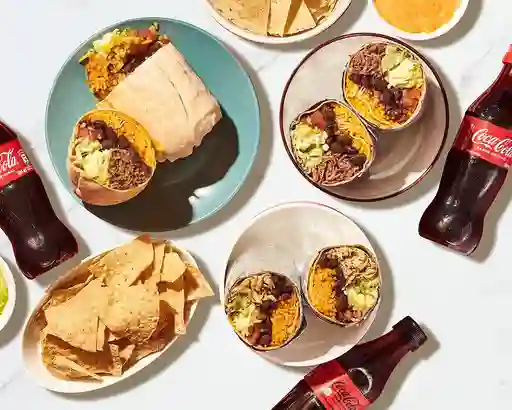 Burritos Para 3 + Bebidas