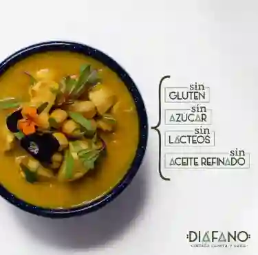 Bowl Curry Pollo Y Garbanzos
