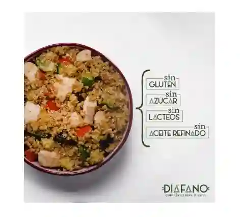 Bowl Quinoa Pollo Y Vegetales