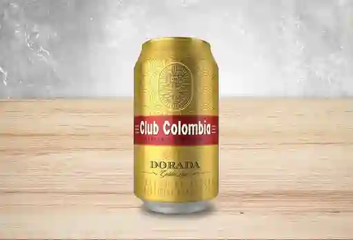 Lata Club Colombia Dorada Lata