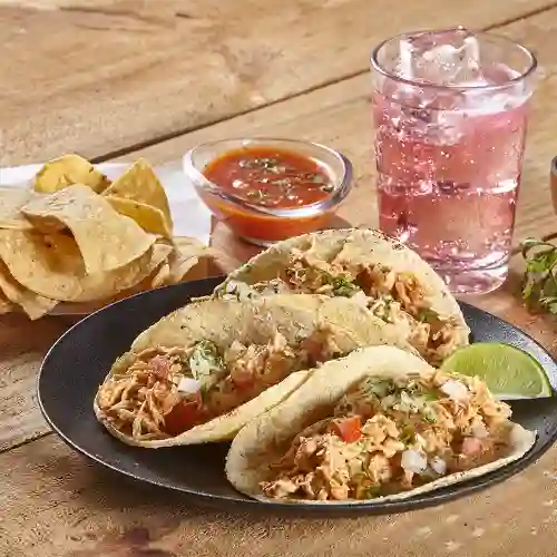 Combo Tacos De Pollo