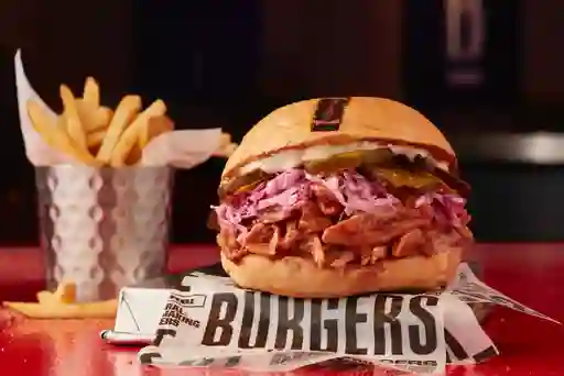 Burger Pulled Pork Bbq Sriracha