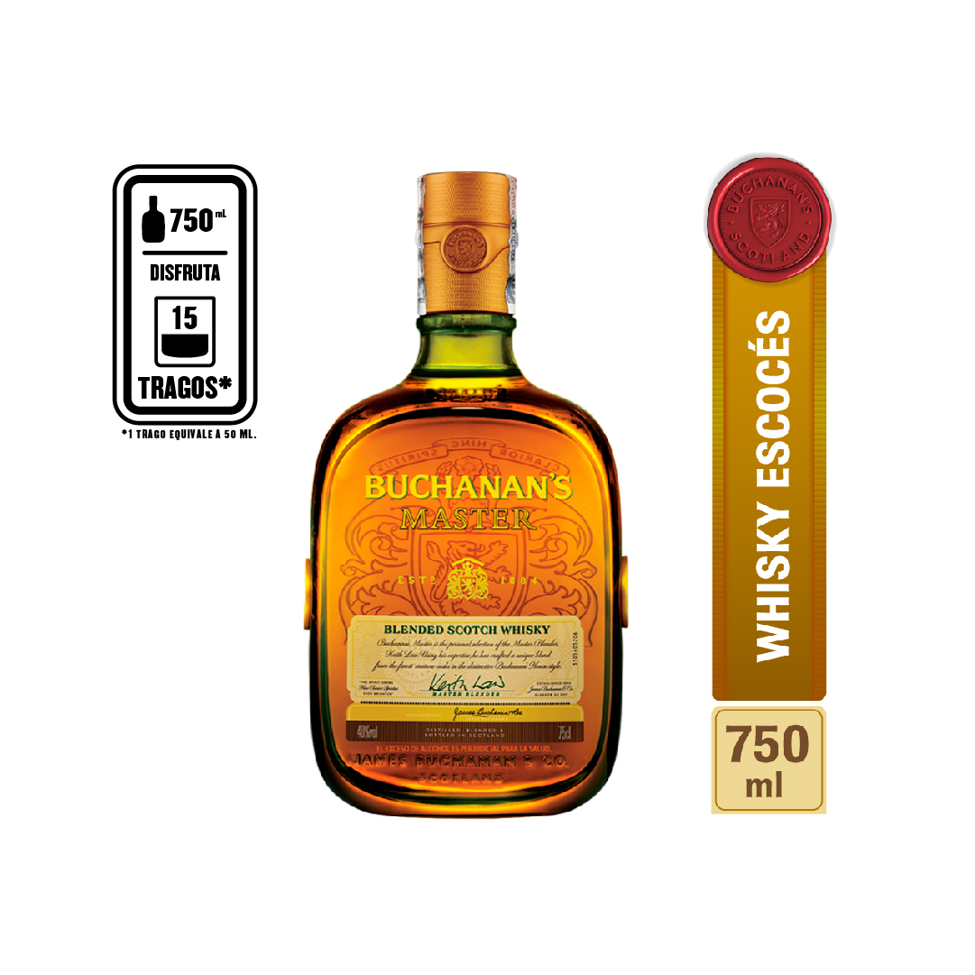 Whisky Buchanan´s Master 750 Ml