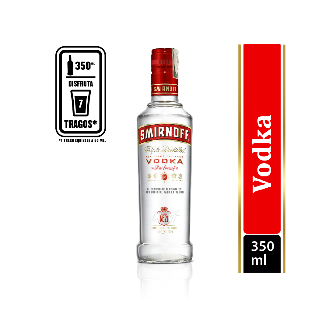 Vodka Smirnoff 350 Ml