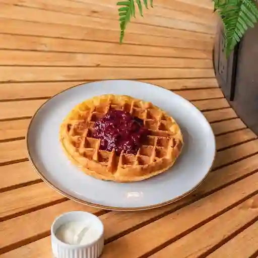 Waffle De Frutos Rojos