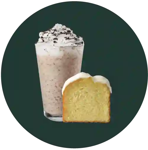 Cookies & Cookies Frappuccino & Torta