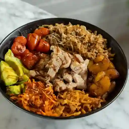 Bowl De Cerdo Y Vegetales Mixtos