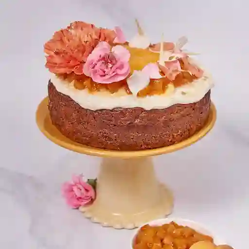 Torta Azahar Y Frutos Amarillos Casera