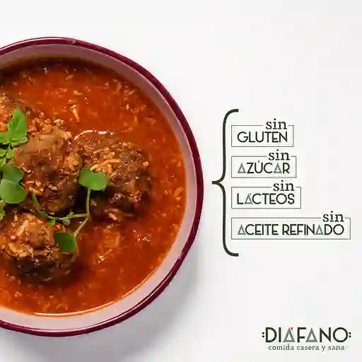 Promo Albóndigas Con Limonada Natural