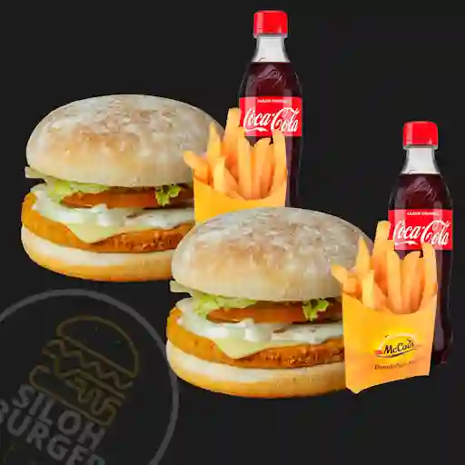 Combo  Burger Chicken Duo