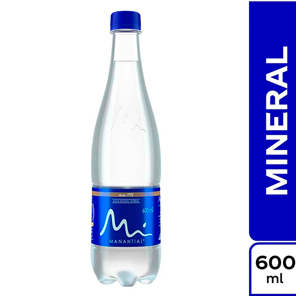 Agua En Botella Sin Gas 600 Ml