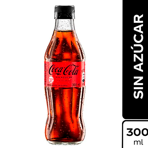 Coca Cola Sin Azucar 10 Onz