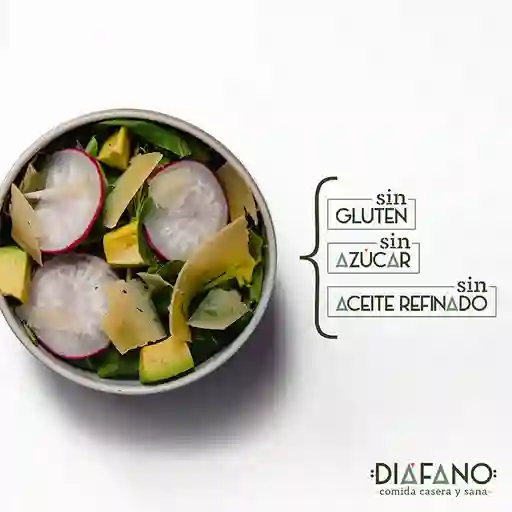 Ensalada De Lechugas Y Rábanos