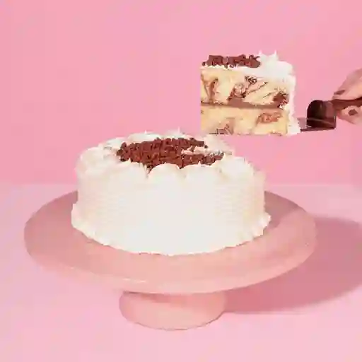 Torta De Vainilla Con Chocolate