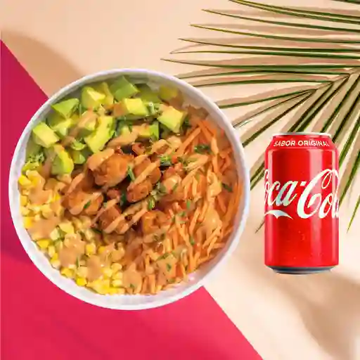 Pollo Crispy Bowl + Coca Cola