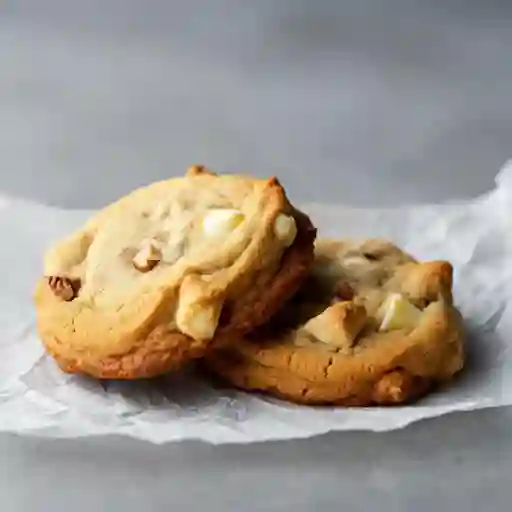 Galleta De Chocolate Blanco Y Nueces