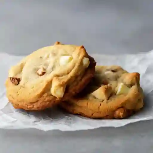 Galleta De Chocolate Blanco Y Nueces