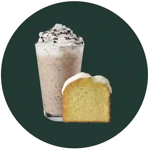 Cookies & Cookies Frappuccino & Torta