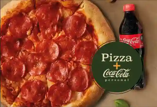 Pizza Fest Pepperoni + Coca Cola