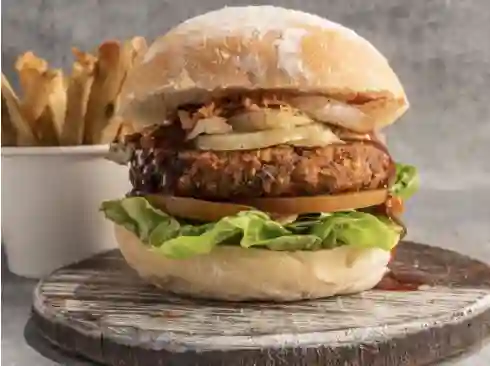 Vegan Bbq Especial Burger.